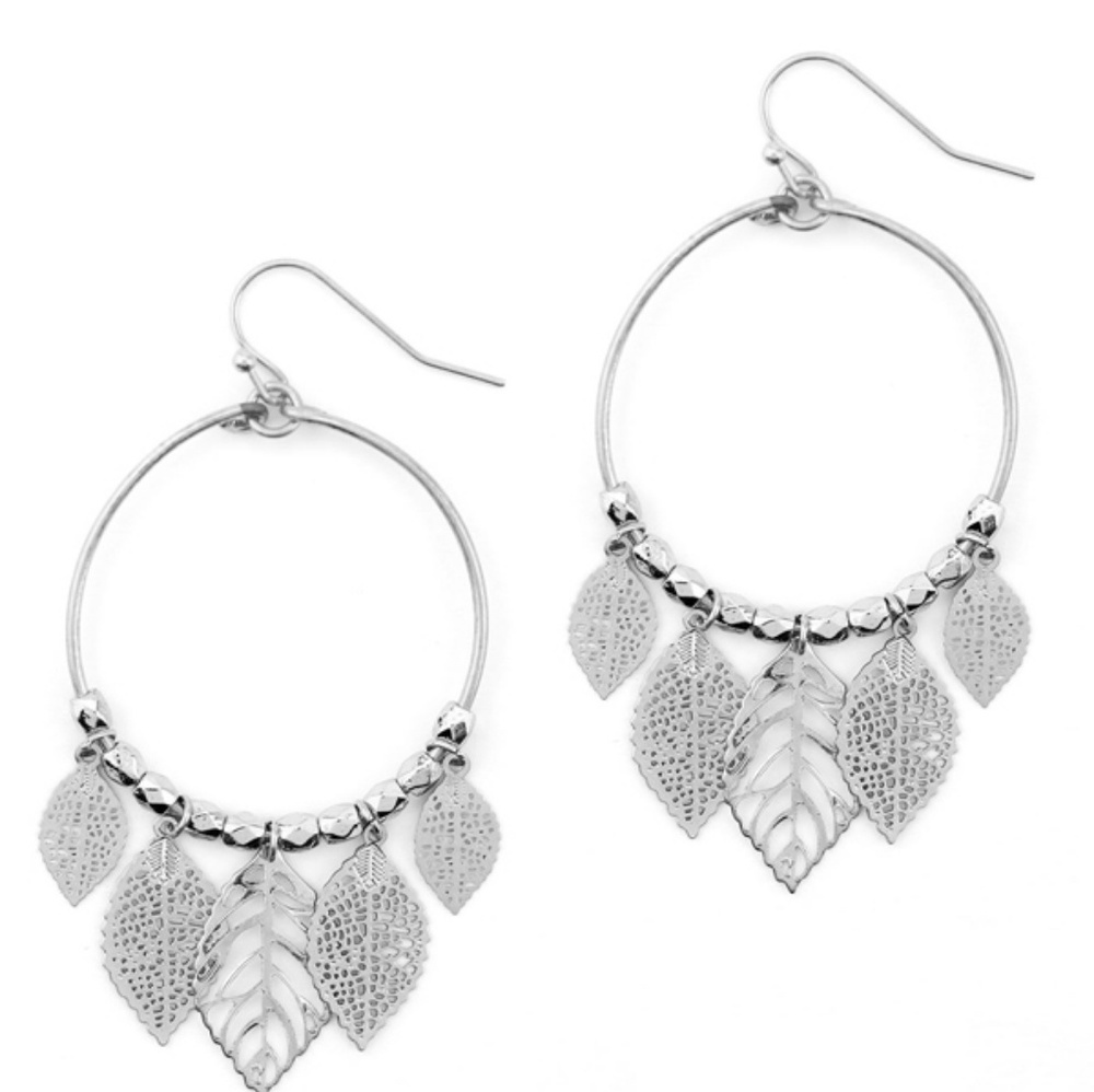 Leaf earrings